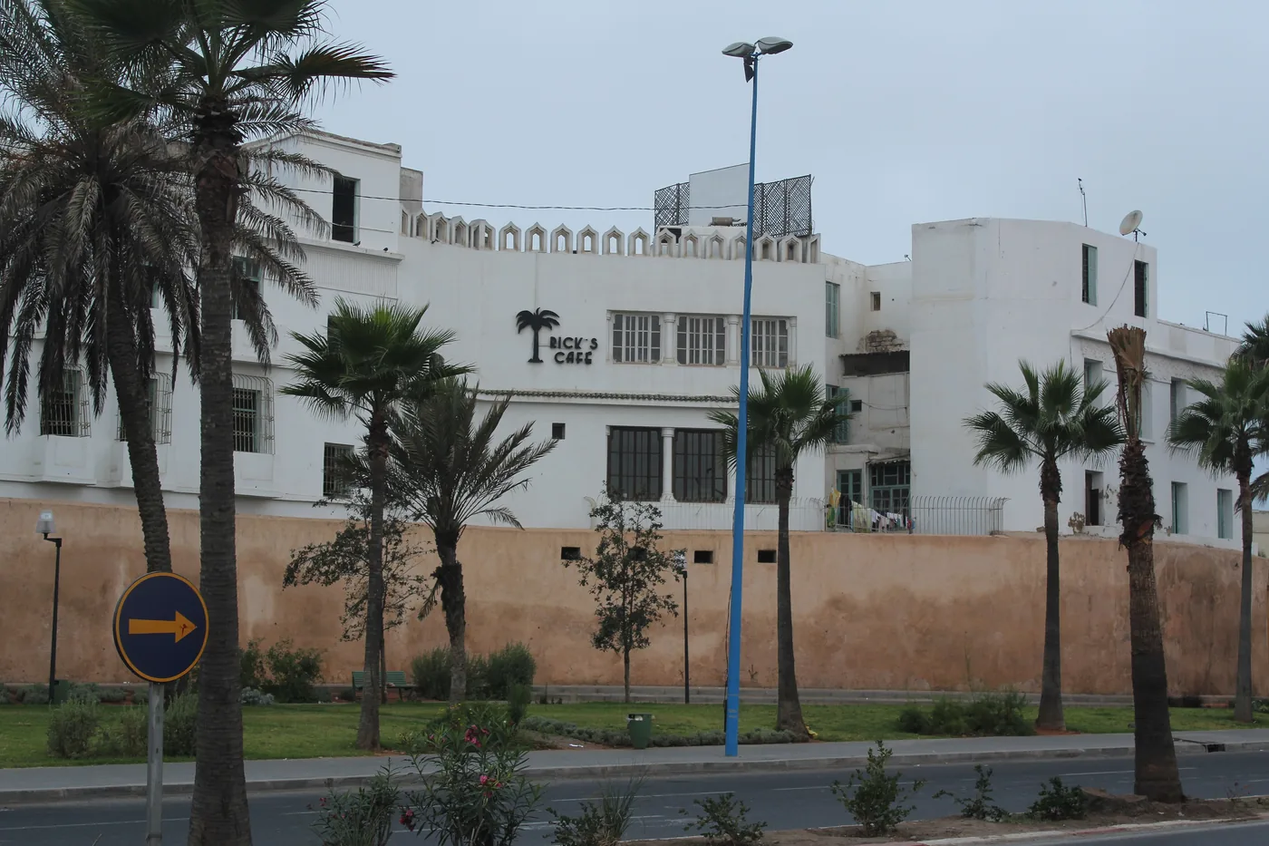 Façade du Rick's Café à Casablanca